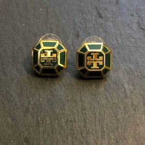 Tory Burch Logo Earrings